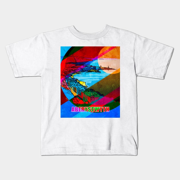 Aberystwyth Kids T-Shirt by adam-bullock